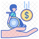 Disability Allowance Disability Fund Allowance Icon
