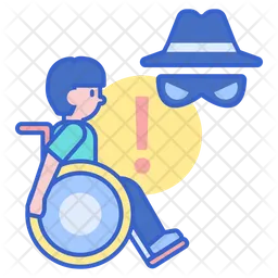 Disability Fraud  Icon