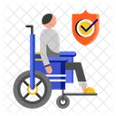 Disability Insurance Coverage Healthcare Icon
