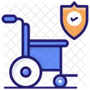 Disability Insurance Wheelchair Coverage Icon