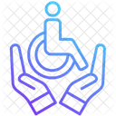 Disability Rights Wheelchair Handicap Icon