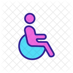Disability Toilet  Icon