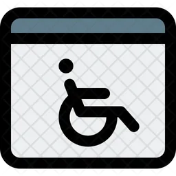 Disability Website  Icon