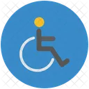 Disabled Handicap Wheelchair Icon