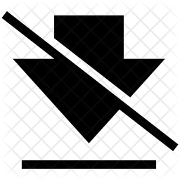 Disable Download  Icon