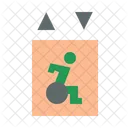 Accessible Elevator Disability Icon