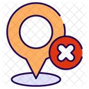 Disable location  Icon