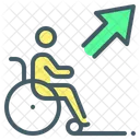 Disabled Direction Arrow Icon