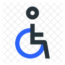 Disabled Wheelchair Human Icon