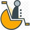 Disabled Man Person Icon