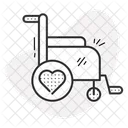 Disabled Aid Wheelchair Icon  Icon