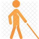 Disabled Blind Man Icon