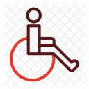 Disabled Disability Wheelchair Icon
