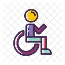 Disabled Disability Wheelchair Icon