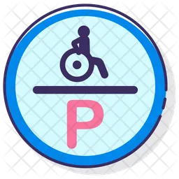 Disabled Parking  Icon