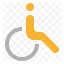 Disabled Person Wheelchair Icon