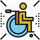 Disabled Person Passenger Icon