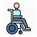 Disabled Wheelchair Handicapped Icon