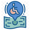 Disabled Person Support  Icône