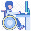 Disabled Worker Disabled Employee Employee Icon