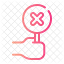 Disagree Not Accept Cross Mark Icon