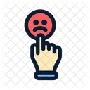 Dissatisfied Customer Client Icon