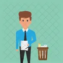 Disappointed Employee  Icon