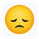 Disappointed Face Emoji Emoticon Icon