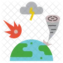 Disaster Damage Attack Icon