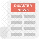 Disaster News Weather Icon