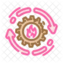 Disaster Recovery Business Icon