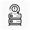 Disaster Recovery Data Icon