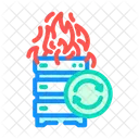 Disaster Recovery Data Icon