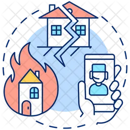 Disaster relief  Icon