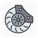 Disc Brake Automobile Brake Icon