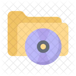 Disc folder  Icon
