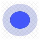 Disc golf frisbee  Icon