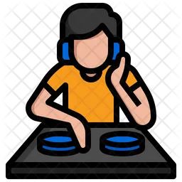 Disc Jockey  Icon