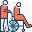 Cuidadores Cuidador Discapacidad Icono