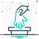 Discard Used Gloves Discard Gloves Icon