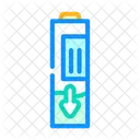 Discharging Battery Technology Icon
