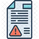 Disclaimers  Icon