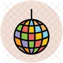 Disco Ball Glitter Icon