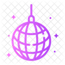 Disco Ball Mirror Ball Club Icon