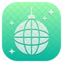 Party Disco Decoration Icon