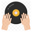 Disco De DJ Disco De Audio Disco De Musica Ícone