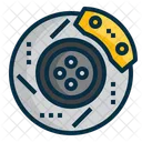 Ibrake Disco Vehiculo Icono