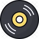 Disco De Vinil Disco Reprodutor De Musica Ícone