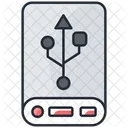 Duro externo  Icono