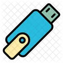 Disco Flash Almacenamiento Usb Icono